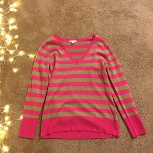 Pink and Gold Sweater